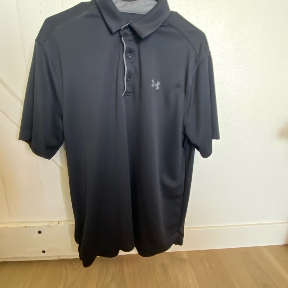 Men’s large black Callaway golf shirt, NWOT, smoke free home.